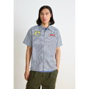 マナスタッシュ メンズ シャツ トップス PATCHED LOGO WORK - Shirt - navy(4)