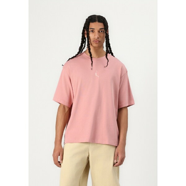 硼  T ȥåץ OVERSIZED CREW - Basic T-shirt - rust pink