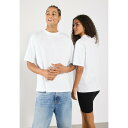 ユアターン メンズ サンダル シューズ UNISEX - Basic T-shirt - bright white