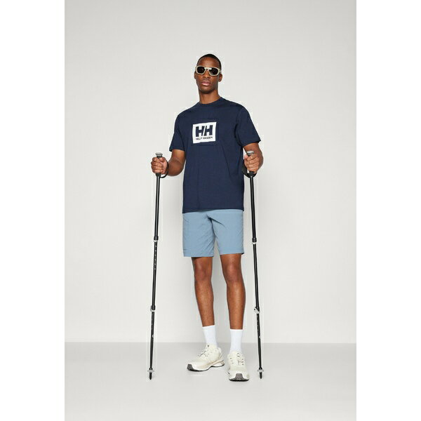 ヘリーハンセン メンズ サンダル シューズ BOX - Print T-shirt - navy