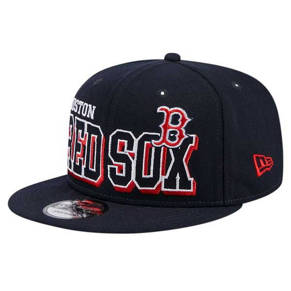 楽天astyニューエラ メンズ 帽子 アクセサリー Boston Red Sox New Era Game Day Bold 9FIFTY Snapback Hat Navy
