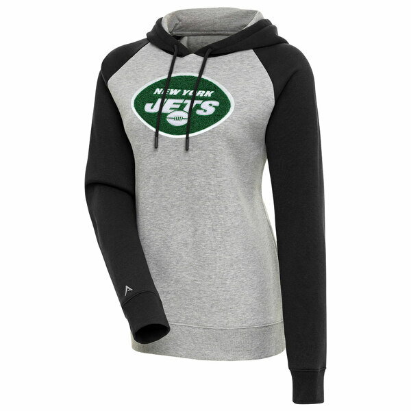 アンティグア レディース パーカー・スウェットシャツ アウター New York Jets Antigua Women's Victor..