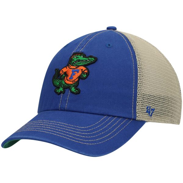 tH[eB[Zu Y Xq ANZT[ Florida Gators '47 Trawler Trucker Snapback Hat Royal