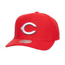 ミッチェル＆ネス ミッチェル&ネス メンズ 帽子 アクセサリー Cincinnati Reds Mitchell & Ness Team Pro Snapback Hat Red