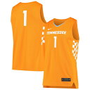 ナイキ メンズ ユニフォーム トップス #1 Tennessee Volunteers Nike Unisex Replica Basketball Jersey Tennessee Orange