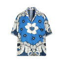 【送料無料】 ヴァレンティノ ガラヴァーニ メンズ シャツ トップス Shirts Azure