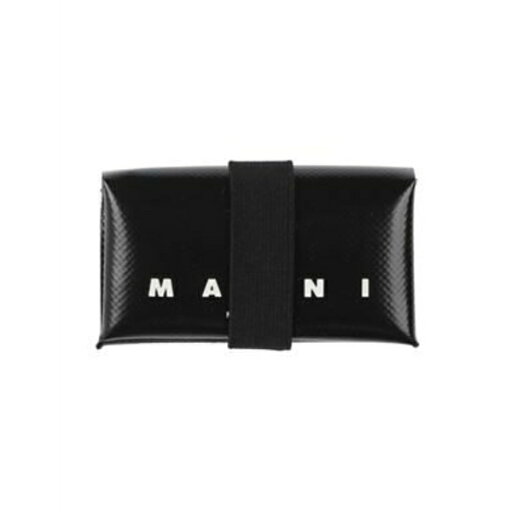 【送料無料】 マルニ メンズ 財布 アクセサリー Wallets Black 【送料無料】 マルニ メンズ 財布 アクセサリー Wallets Black