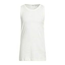 【送料無料】 ジル・サンダー メンズ タンクトップ アンダーウェア Tank tops White