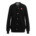 【送料無料】 コムデギャルソン メンズ カーディガン アウター Cardigans Black