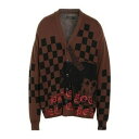 【送料無料】 アミリ メンズ カーディガン アウター Cardigans Brown