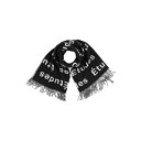 【送料無料】 テゥーデス メンズ マフラー・ストール・スカーフ アクセサリー Scarves Black