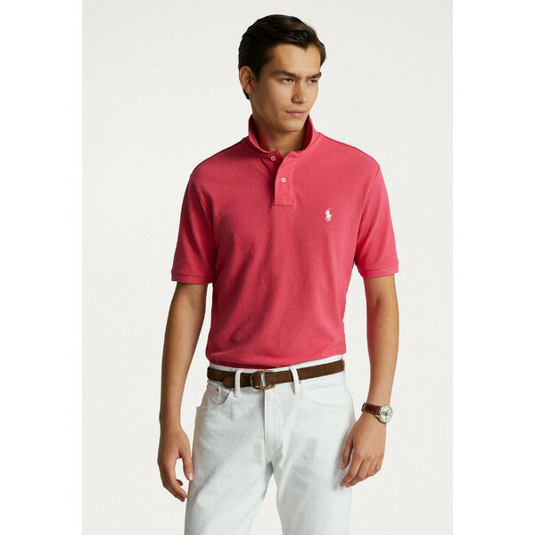 ե  T ȥåץ THE ICONIC MESH POLO SHIRT - Polo shirt - hot pi...