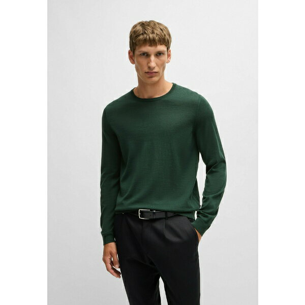 ボス メンズ ニット&セーター アウター LENO P - Jumper - open green fortyfive