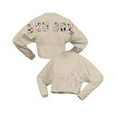 ファナティクス レディース Tシャツ トップス Women's Cream Boston Red Sox Floral Preppy Cropped Long Sleeve T-Shirt Cream