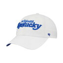 47ブランド レディース 帽子 アクセサリー Women's White Kentucky Wildcats Pensacola Clean Up Adjust...