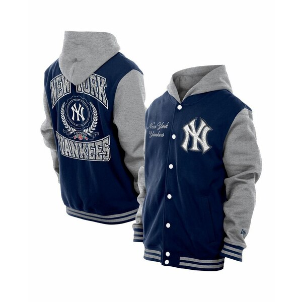 ˥塼  㥱åȡ֥륾  Men's Navy New York Yankees Throwback Prep F...