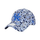 ニューエラ レディース 帽子 アクセサリー Women's White Kentucky Wildcats Blooming 9TWENTY Adjustabl...