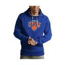 アンティグア メンズ パーカー・スウェットシャツ アウター Men's Royal New York Knicks Team Logo Victory Pull...