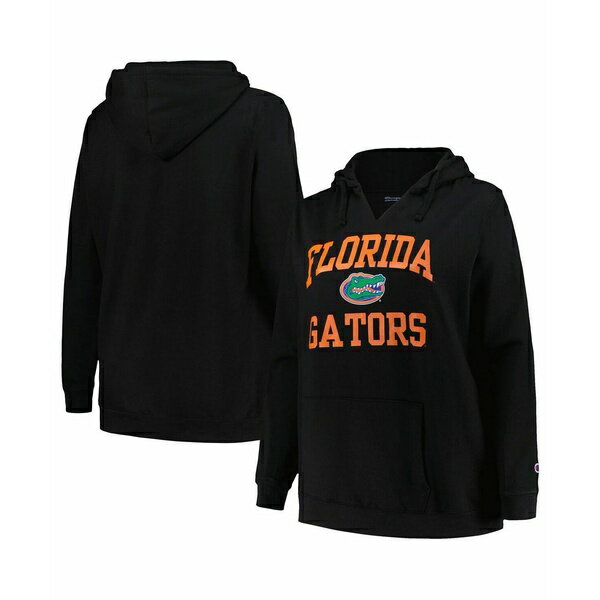 ԥ ǥ åȥ ȥåץ Women's Black Florida Gators Plus Size Heart S...
