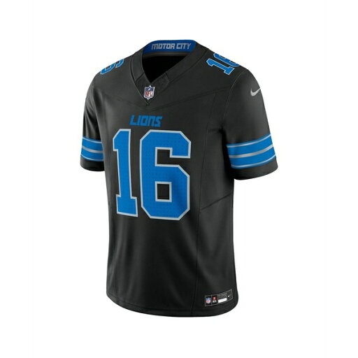 ナイキ メンズ シャツ トップス Men's Jared Goff Black Detroit Lions Vapor F.U.S.E. Limited Jersey Black