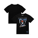 ミッチェル&ネス メンズ シャツ トップス Men's Black Cleveland Cavaliers Worldwide Collection Tri-L...