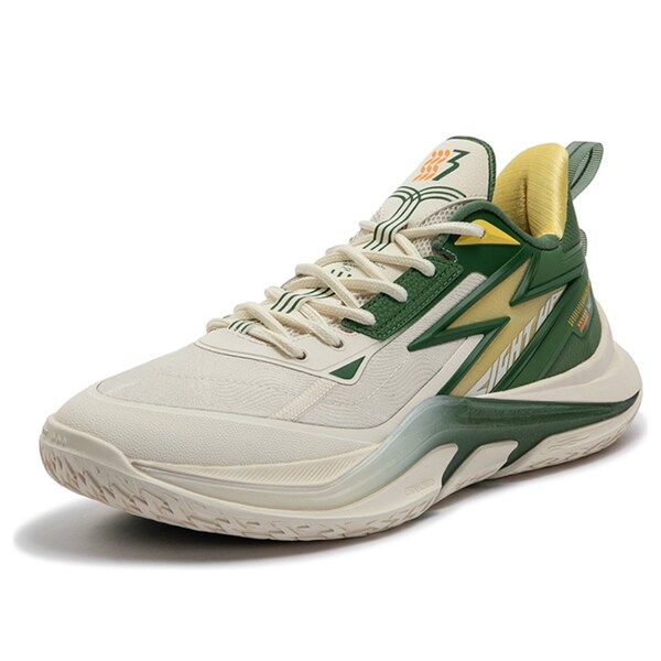 361 Degrees 361ディグリー メンズ スニーカー Beige/Green/Yellow 【361 Degrees Light Up PRM 'Beige Green' 672441114-4】 サイズ US_8(26.0cm)