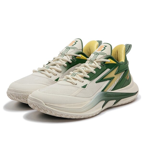 361 Degrees 361ディグリー メンズ スニーカー Beige/Green/Yellow 【361 Degrees Light Up PRM 'Beige Green' 672441114-4】 サイズ US_8(26.0cm)