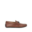 【送料無料】 トッズ メンズ スリッポン・ローファー シューズ Loafers Brown