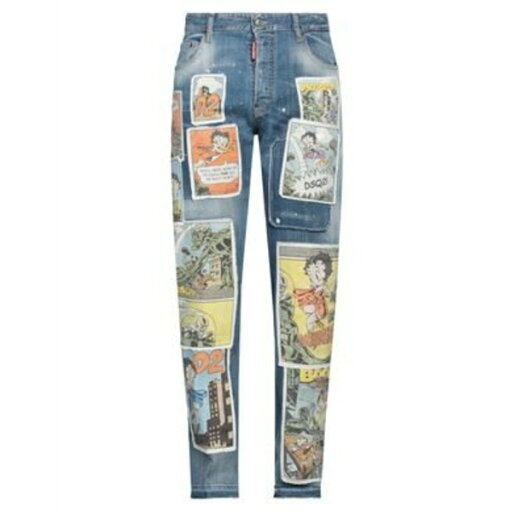 【送料無料】 ディースクエアード メンズ デニムパンツ ボトムス Jeans Blue 【送料無料】 ディースクエアード メンズ デニムパンツ ボトムス Jeans Blue
