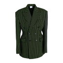【送料無料】 ヴェトモン メンズ ジャケット&ブルゾン アウター Blazers Green