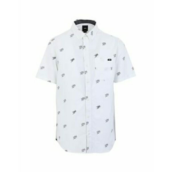 【送料無料】 バンズ メンズ シャツ トップス Shirts White