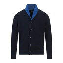 【送料無料】 ロッソピューロ メンズ カーディガン アウター Cardigans Blue