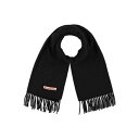 【送料無料】 アクネ ストゥディオズ メンズ マフラー・ストール・スカーフ アクセサリー Scarves Black