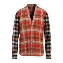 【送料無料】 リックオウエンス メンズ シャツ トップス Shirts Brown