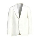 【送料無料】 ボリオリ メンズ ジャケット&ブルゾン アウター Blazers White