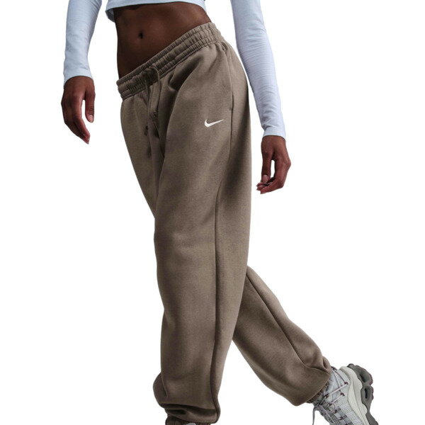 ナイキ レディース カジュアルパンツ ボトムス Nike Phoenix HR OS Pants Sail/Mink Brown