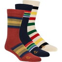 ペンドルトン メンズ 靴下 アンダーウェア Np Gl Crl Zi Crew Sock - 3-Pack Spec. Asst.