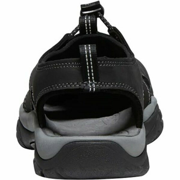 キーン メンズ ブーツ シューズ Newport Sandal - Men's Black/Steel Grey