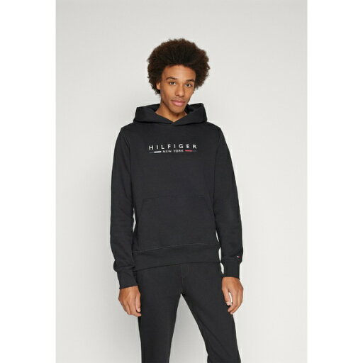 トミー ヒルフィガー メンズ カジュアルパンツ ボトムス NEW YORK TRACKSUIT - Tracksuit - black トミー ヒルフィガー メンズ カジュアルパンツ ボトムス NEW YORK TRACKSUIT - Tracksuit - black