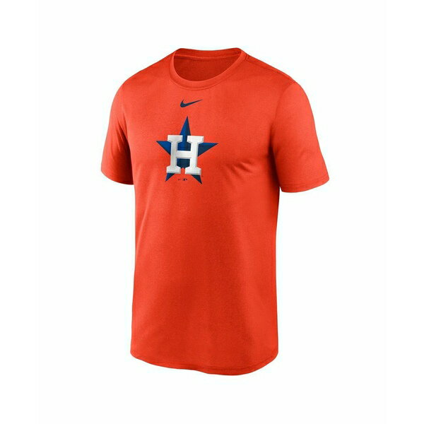 ナイキ レディース Tシャツ トップス Men's Orange Houston Astros Legend Fuse Large Logo Performance T-shirt Orange