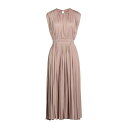 VALENTINO ヴァレンティノ ワンピース トップス レディース Long dresses Light brown