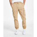 サンアンドプラスストーン メンズ カジュアルパンツ ボトムス Men's Garment-Dyed Cargo Jogger Pants, Created fo...