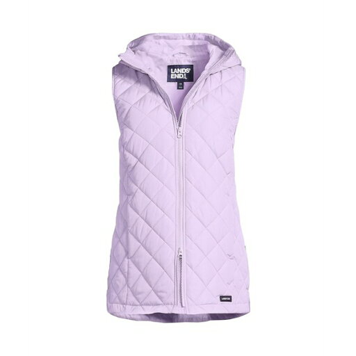 ランズエンド レディース ジャケット&ブルゾン アウター Plus Size FeatherFree Insulated Hooded Vest Blushed lilac ランズエンド レディース ジャケット&ブルゾン アウター Plus Size FeatherFree Insulated Hooded Vest Blushed lilac
