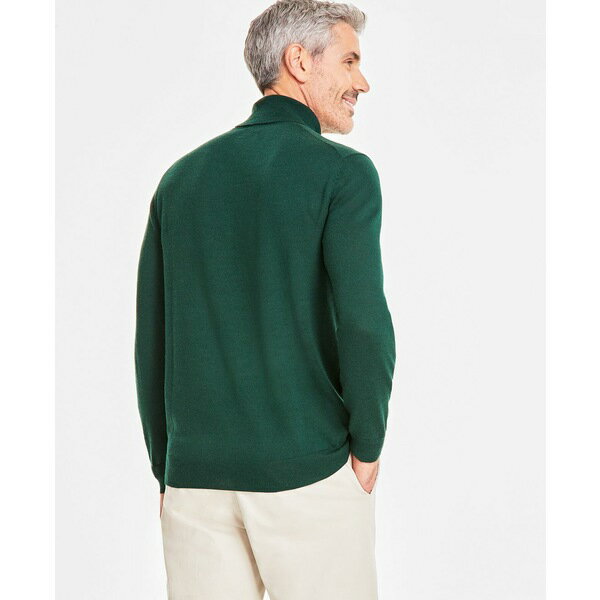 ֥롼  ˥å&  Men's Merino Wool Blend Turtleneck Sweater, C...