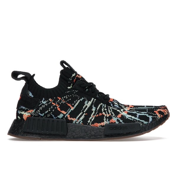 adidas アディダス メンズ スニーカー Black Multicolor 【adidas NMD R1 Primeknit】 サイズ US_M_7