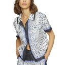 セントラルパークウェスト レディース カットソー トップス Women's Foulard Print Top Blue