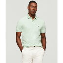 トミー ヒルフィガー メンズ シャツ トップス Men's Cotton Classic Fit 1985 Polo Mint Gel Heather