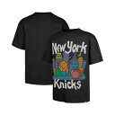 47ブランド メンズ シャツ トップス Men's Black New York Knicks Sigma Foundation Premium Heavyweight T-Shirt Black