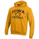 チャンピオン メンズ パーカー・スウェットシャツ アウター Iowa Hawkeyes Champi ...