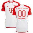 アディダス メンズ ユニフォーム トップス Bayern Munich adidas 2023/24 Home Authentic Custom Jersey White